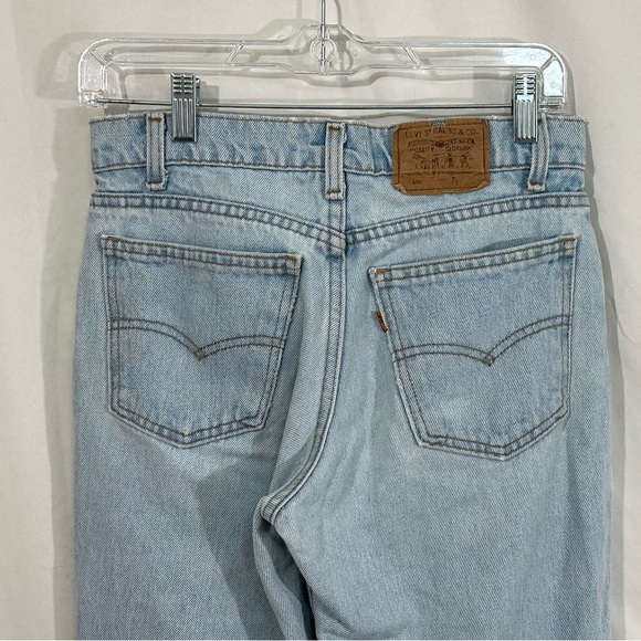 1980’s Levi’s 550 Orange Tab Jeans | 80s Relaxed Tapered | W29 vintage - Picture 10 of 11